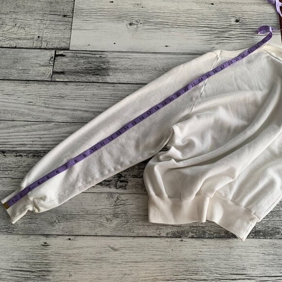 Vintage Sunshine Village Graphic Crewneck Pullover Retro Sweatshirt - Picture 7 of 11